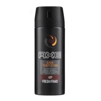 AXE Déodorant Homme spray antibactérien dark temptation 150ml