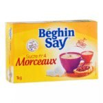 Beghin Say sucre en morceaux 1kg