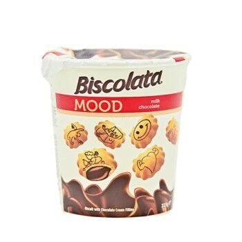 Biscolata biscuits Mood fourrés à la crème de chocolat pot 115 g