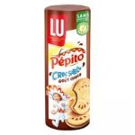 Biscuits fourrés au chocolat au lait Croc Sablé Pepito LU Le paquet de 294 g