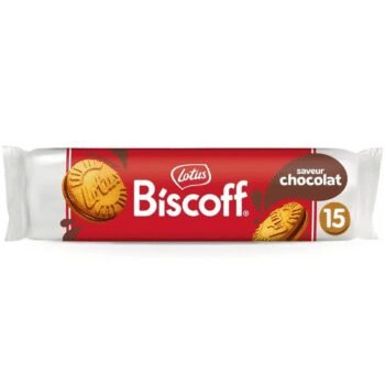 Biscuits fourrés crème saveur chocolat LOTUS BISCOFF le paquet de 150g