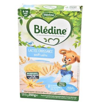 Blédine flocons de céréales lactés instantanés croissance 250g