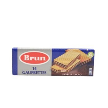 BRUN Gaufrettes saveur cacao 14 biscuits 146g