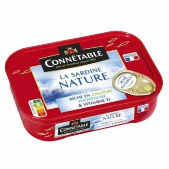 CONNETABLE SARDINE NATURE 95G