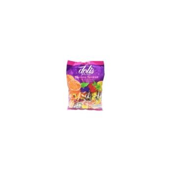 Dolis bonbons tendres goût orange, citron, fraise et cassis sachet 150g
