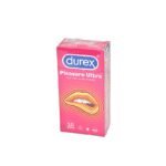 DUREX PLEASURE ULTRA - 10 Préservatifs Lubrifiés Texture Ultra Perlée 52mm