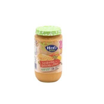 Hero Baby repas infantile légumes & dinde pot 235 g