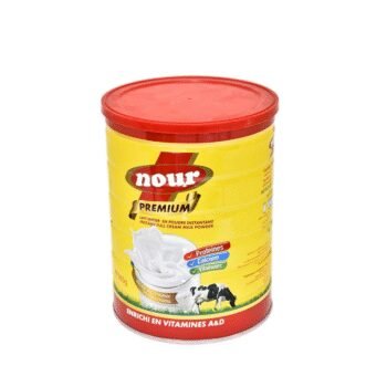 Lait Entier en poudre pot Nour 900G