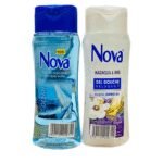LOT GEL DOUCHE+EAU DE COLOGNE 300ML NOVA