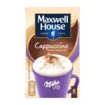 Maxwell Cappucinno Milka Soluble 8 Piéces