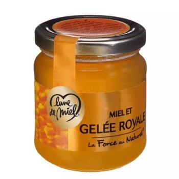Miel et gelée royale LUNE DE MIEL le pot de 250 g