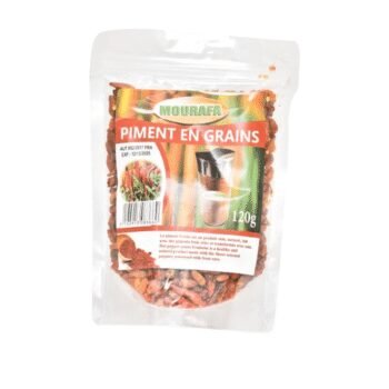 Mourafa piment en grains sachet de 120 g