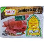 Nafy Jambon de Boeuf Olive 125G