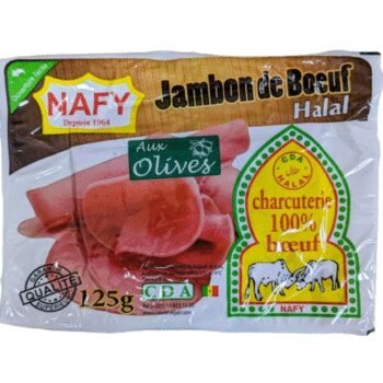 Nafy Jambon de Boeuf Olive 125G