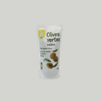 OLIVE VERTE ENTIERE POUCE 400G