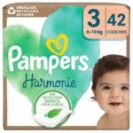 PAMPERS HARMONIE COUCHES TAILLE 3 6-10kg