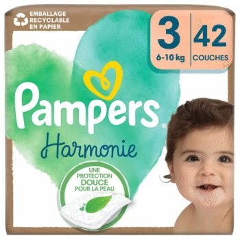 PAMPERS HARMONIE COUCHES TAILLE 3 6-10kg