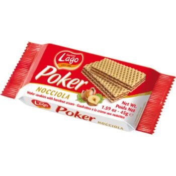 Poker gaufrettes à la crème aux noisettes 45 g