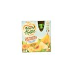 POM’POTES Gourdes 5 fruits pomme abricot pêche poire banane sans sucres ajoutés