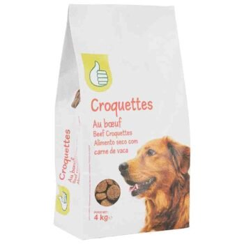 POUCE Croquettes au boeuf pour chien 4kg
