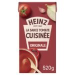 Sauce tomate ail & oignon HEINZ la brique de 520 g
