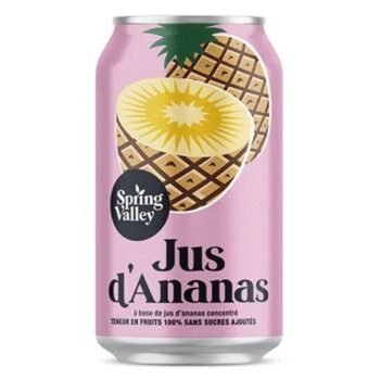 Spring Valley 100% Jus d'Ananas 33CL