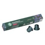 STARBUCKS Capsules de café espresso roast décaféiné intensité 10 capsules 57g