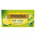 TWININGS Thé vert citron intense 25 sachets 50g TWININGS Thé vert citron intense