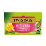 Twinings Thé Vert Litchi Mangue 20sachets 30G