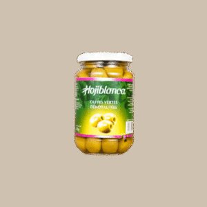 Olives vertes - Dénoyautées - Hojiblanca- 350G