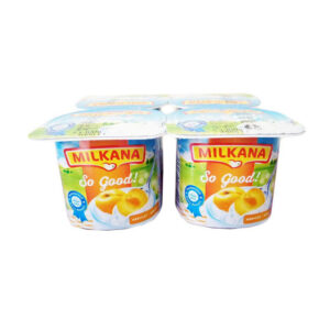 Yaourts - Milkana - Abricot - 4 X 100G