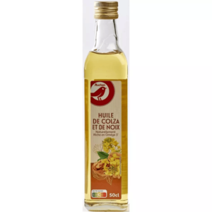 AUCHAN HUILE COLZA ET NOIX 50C