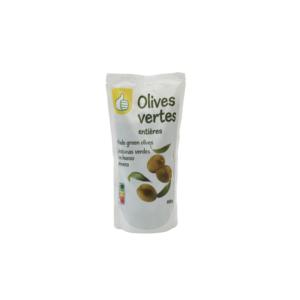 OLIVE VERTE ENTIERE POUCE 400G