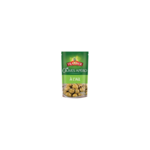 Olives Vertes Apéro À L'ail TRAMIER 150G
